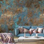 پوستر دیواری پتینه فروشگاه قلعه کاغذ دیواری