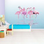 پوستر دیواری کودک فروشگاه قلعه کاغذ دیواری