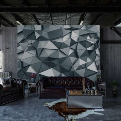 پوستر دیواری سه بعدی فروشگاه قلعه کاغذ دیواری