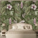 پوستر دیواری برگ فروشگاه قلعه کاغذ دیواری