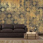 پوستر دیواری داماسک فروشگاه قلعه کاغذ دیواری