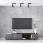 پوستر دیواری پشت تلویزیون قلعه کاغذ دیواری