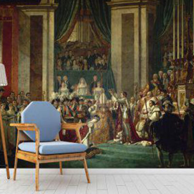 پوستر دیواری نقاشی فروشگاه قلعه کاغذ دیواری