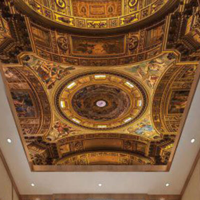 پوستر دیواری سقفی فروشگاه قلعه کاغذ دیواری