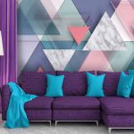 پوستر دیواری مدرن فروشگاه قلعه کاغذ دیواری