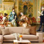 پوستر دیواری رنسانس فروشگاه قلعه کاغذ دیواری