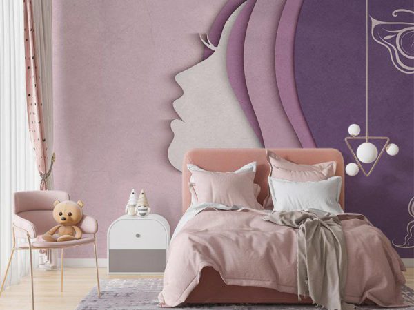 پوستر دیواری چهره و فشن فروشگاه قلعه کاغذ دیواری