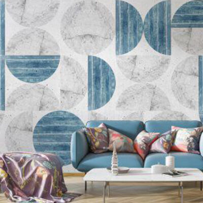 پوستر دیواری مدرن فروشگاه قلعه کاغذ دیواری