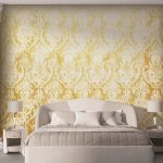 پوستر دیواری داماسک فروشگاه قلعه کاغذ دیواری