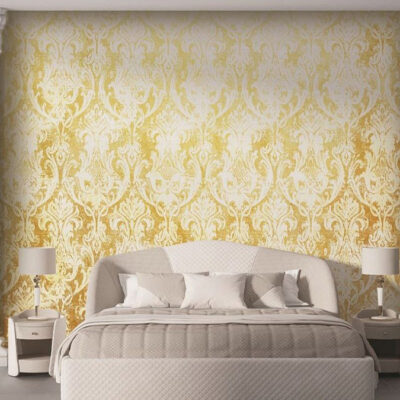 پوستر دیواری داماسک فروشگاه قلعه کاغذ دیواری