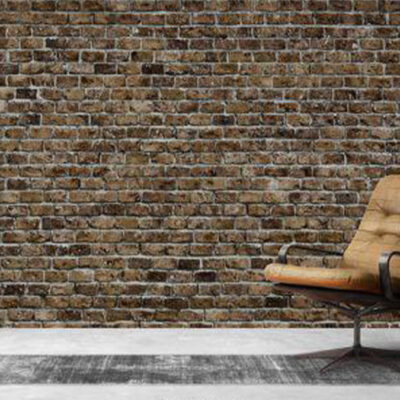 پوستر دیواری طرح آجر فروشگاه قلعه کاغذ دیواری
