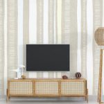 پوستر دیواری پشت تلویزیون فروشگاه قلعه کاغذ دیواری