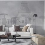 پوستر دیواری مدرن فروشگاه قلعه کاغذ دیواری