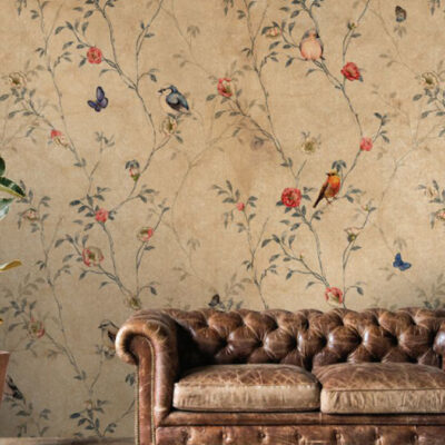 پوستر دیواری پرنده فروشگاه قلعه کاغذ دیواری