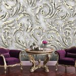 پوستر دیواری گل فروشگاه قلعه کاغذ دیواری