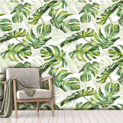 پوستر دیواری برگ فروشگاه قلعه کاغذ دیواری