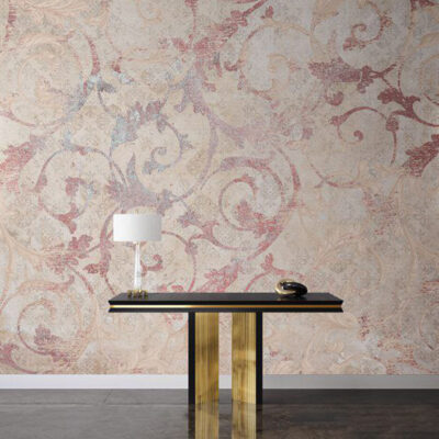 پوستر دیواری داماسک فروشگاه قلعه کاغذ دیواری