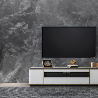 پوستر دیواری پشت تلویزیون فروشگاه قلعه کاغذ دیواری