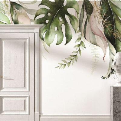 پوستر دیواری برگ فروشگاه قلعه کاغذ دیواری