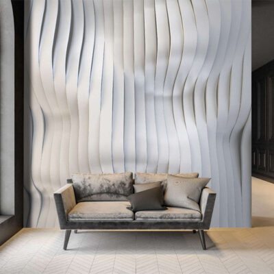 پوستر دیواری سه بعدی فروشگاه قلعه کاغذ دیواری