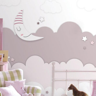 پوستر دیواری کودک فروشگاه قلعه کاغذ دیواری