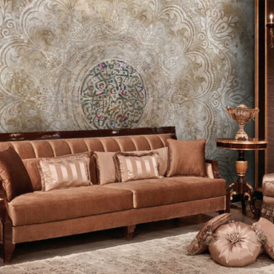 پوستر دیواری خط نستعلیق فروشگاه قلعه کاغذ دیواری