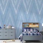 پوستر دیواری مدرن فروشگاه قلعه کاغذ دیواری