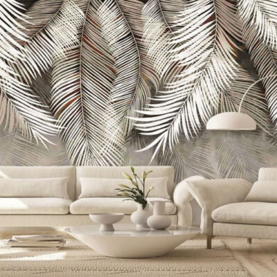 پوستر دیواری برگ فروشگاه قلعه کاغذ دیواری