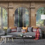 پوستر دیواری منظره و طبیعت فروشگاه قلعه کاغذ دیواری