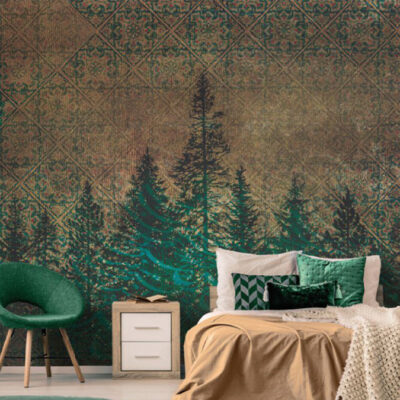 پوستر دیواری خط نستعلیق فروشگاه قلعه کاغذ دیواری