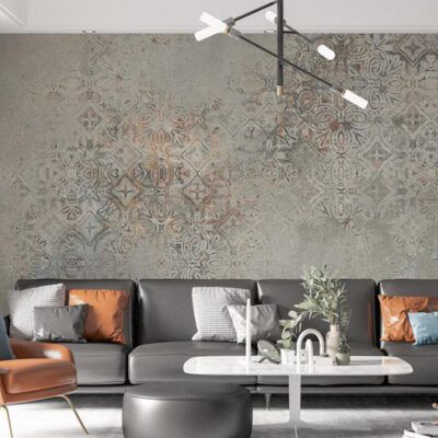 پوستر دیواری داماسک فروشگاه قلعه کاغذ دیواری
