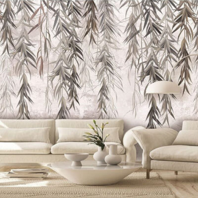 پوستر دیواری برگ فروشگاه قلعه کاغذ دیواری