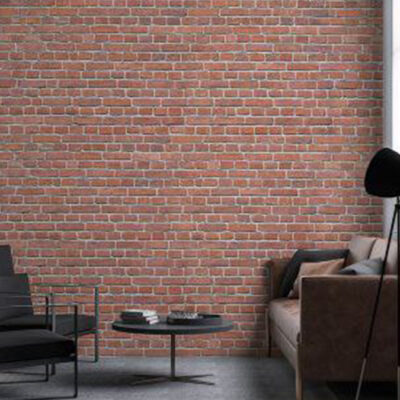 پوستر دیواری طرح آجر فروشگاه قلعه کاغذ دیواری