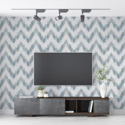 پوستر دیواری پشت تلویزیون فروشگاه قلعه کاغذ دیواری