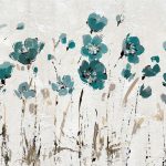 پوستر دیواری گل فروشگاه قلعه کاغذ دیواری