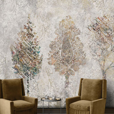 پوستر دیواری خط نستعلیق فروشگاه قلعه کاغذ دیواری