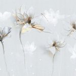 پوستر دیواری گل فروشگاه قلعه کاغذ دیواری