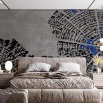 پوستر دیواری مدرن فروشگاه قلعه کاغذ دیواری