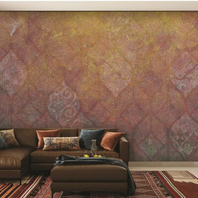 پوستر دیواری داماسک فروشگاه قلعه کاغذ دیواری