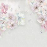 پوستر دیواری گل فروشگاه قلعه کاغذ دیواری