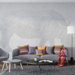 پوستر دیواری مدرن فروشگاه قلعه کاغذ دیواری