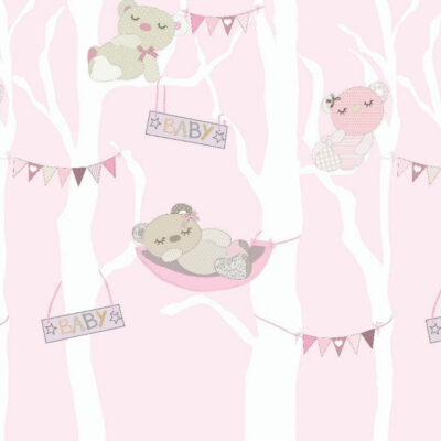 پوستر دیواری کودک فروشگاه قلعه کاغذ دیواری