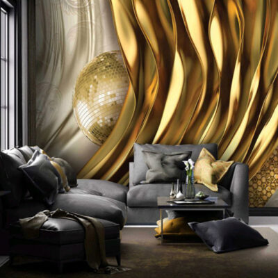 پوستر دیواری سه بعدی فروشگاه قلعه کاغذ دیواری