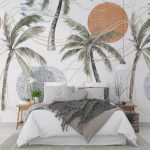 پوستر دیواری مدرن فروشگاه قلعه کاغذ دیواری