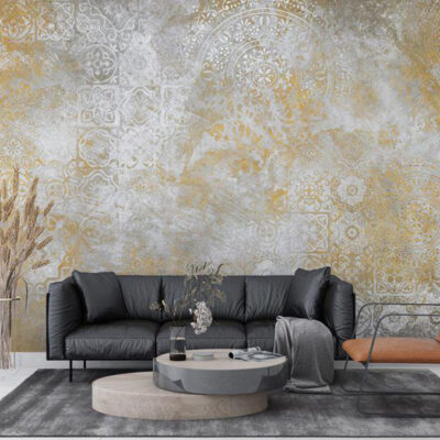 پوستر دیواری پتینه فروشگاه قلعه کاغذ دیواری