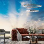 پوستر دیواری ابر و آسمان فروشگاه قلعه کاغذ دیواری