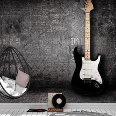 پوستر دیواری موسیقی فروشگاه قلعه کاغذ دیواری