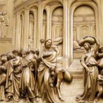 پوستر دیواری مجسمه فروشگاه قلعه کاغذ دیواری