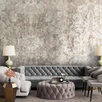 پوستر دیواری داماسک فروشگاه قلعه کاغذ دیواری