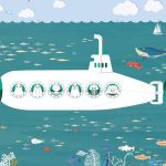 پوستر دیواری کودک فروشگاه قلعه کاغذ دیواری